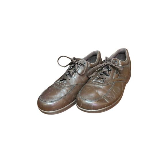 SAS TIME OUT Brown Comfort Walking Shoes made in USA Oxfords  Leather Mens 12 main image 5